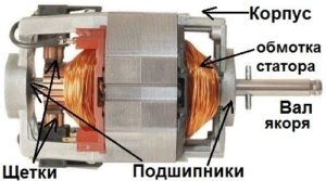 Причины искрения щёток пылесоса