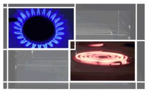 Газовая и электрическая конфорка