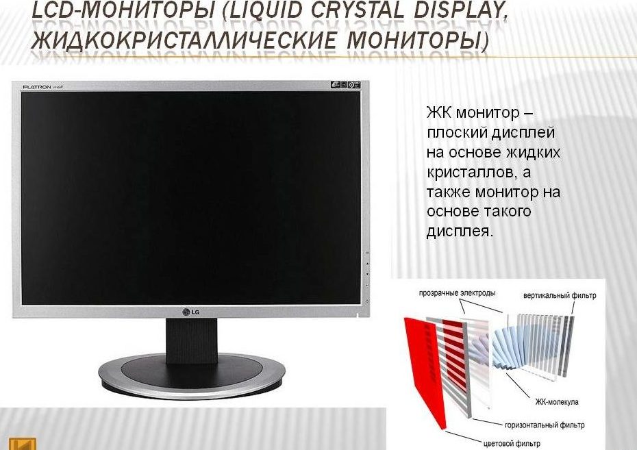 LCD-монитор.