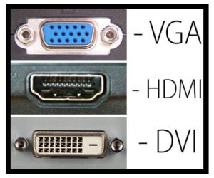 сравнение с VGA раъемом