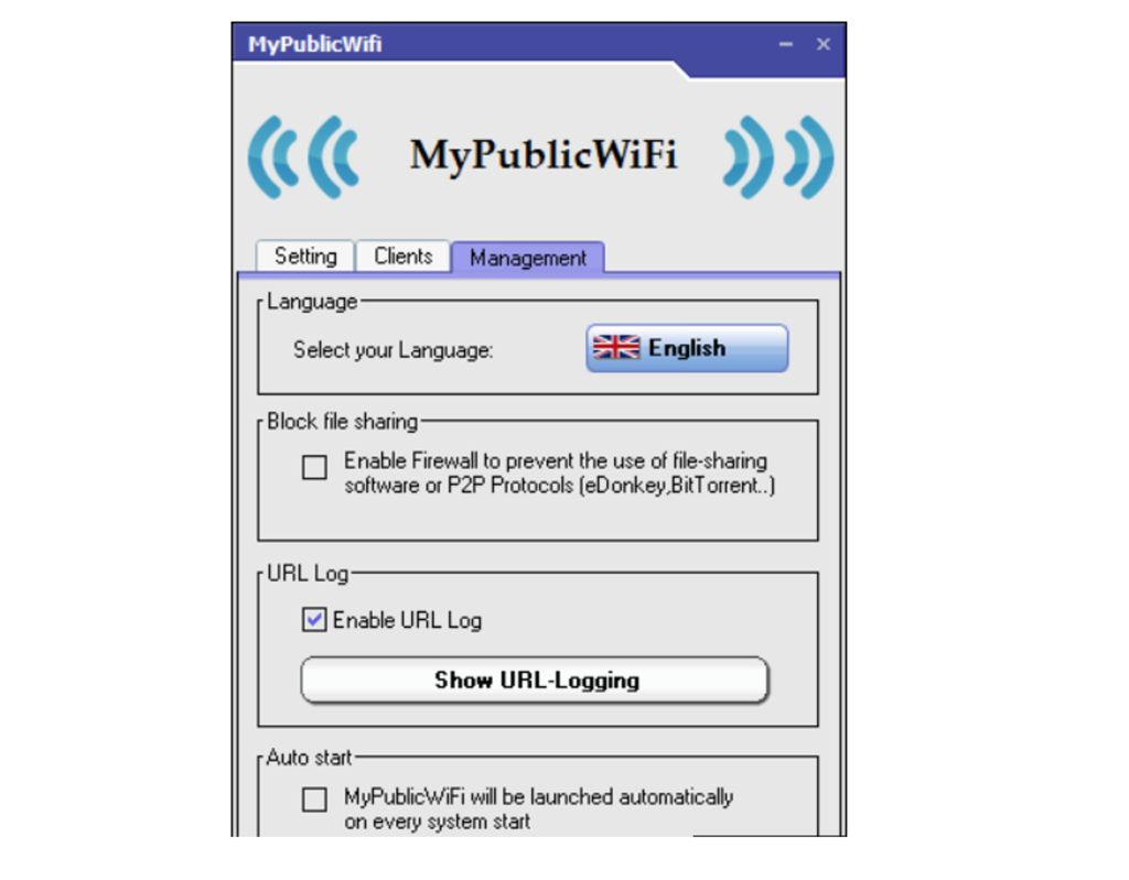 Запуск MyPublicWiFi.