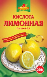 Лимонная кислота.