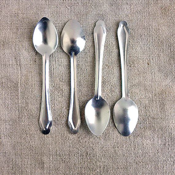 aluminum spoons