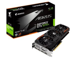 Видеокарта GIGABYTE GeForce GTX 1070 Ti 1607MHz PCI-E 3.0 8192MB 8008MHz 256 bit DVI HDMI HDCP AORUS