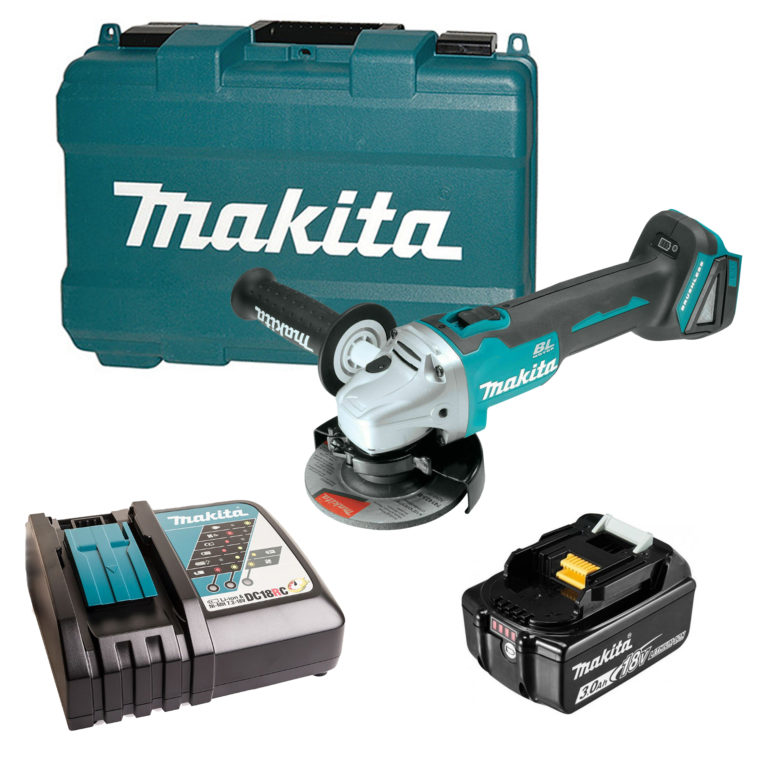 Makita DGA 504 RF, 18 В, 125 мм