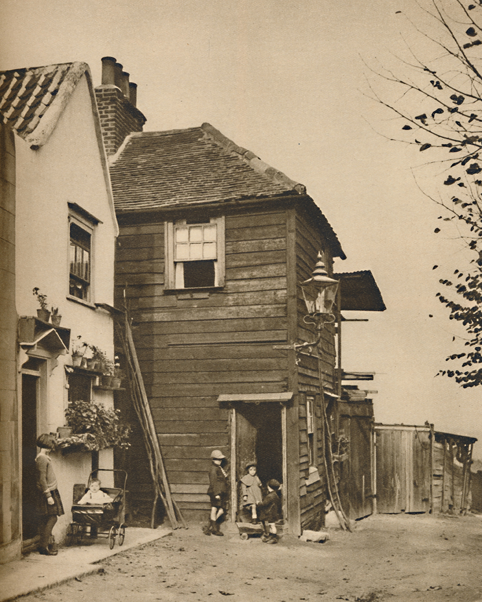 Old Houses In Highgate From Whose Doorways Villagers Watched The Coaches Pass